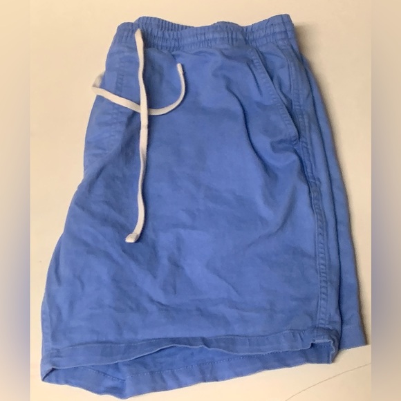 Men’s Large (36-38) LANDS END Light Blue Elastic Drawstring No Fly Shorts - Picture 14 of 14